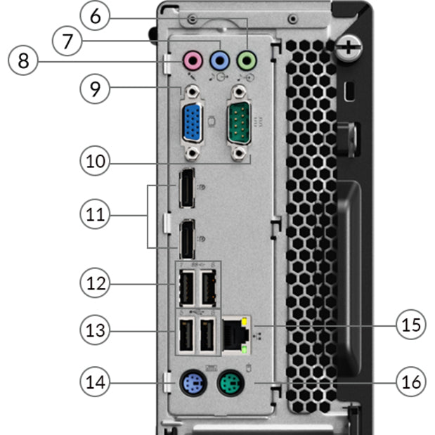 Lenovo ThinkCentre M725s Desktop Computer - AMD Ryzen 3 2200G 3.50 GHz - 8 GB RAM DDR4 SDRAM - 1 TB HDD - Small Form Factor 10VT000GUS