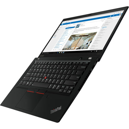 Lenovo ThinkPad T490s 20NX0020US 14" Notebook - 1920 x 1080 - Intel Core i7 8th Gen i7-8565U Quad-core (4 Core) 1.80 GHz - 16 GB Total RAM - 512 GB SSD - Black 20NX0020US