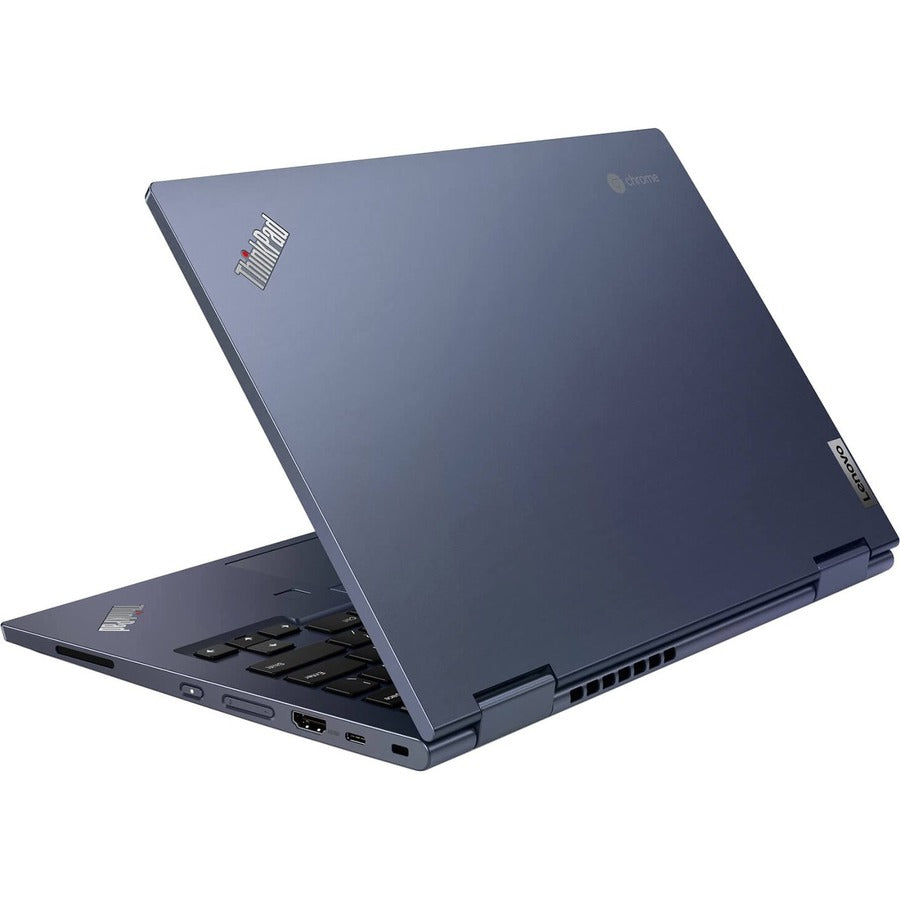 Lenovo ThinkPad C13 Yoga Gen 1 20UX000UUS 13.3" Touchscreen Convertible 2 in 1 Chromebook - Full HD - 1920 x 1080 - AMD 3150C Dual-core (2 Core) 2.40 GHz - 4 GB Total RAM - 64 GB Flash Memory - Abyss Blue 20UX000UUS