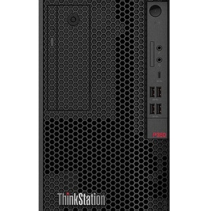 Lenovo ThinkStation P350 30E3003ACA Workstation - 1 x Intel Xeon Hexa-core (6 Core) W-1350P 4 GHz - 16 GB DDR4 SDRAM RAM - 512 GB SSD - Tower - Raven Black 30E3003ACA