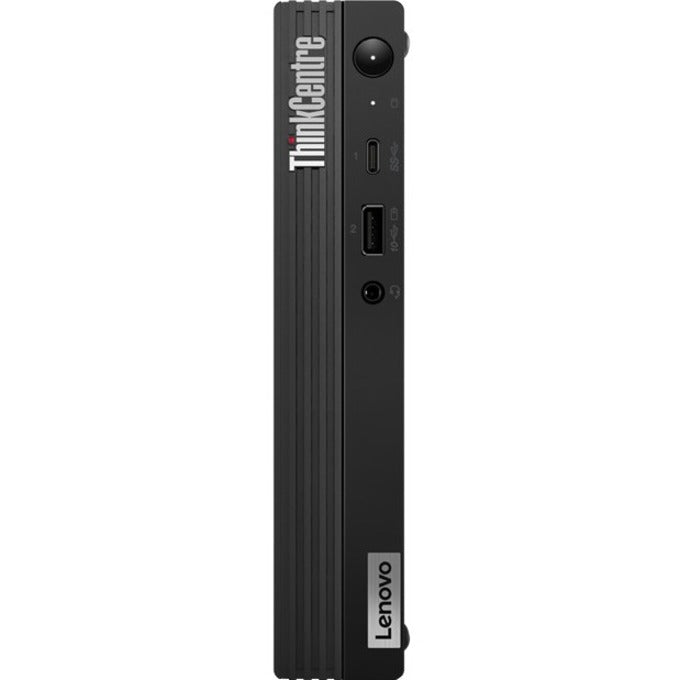 Lenovo ThinkCentre M90q Gen 3 11U5002SUS Desktop Computer - Intel Core i3 12th Gen i3-12100T Quad-core (4 Core) 2.20 GHz - 8 GB RAM DDR5 SDRAM - 128 GB M.2 PCI Express SSD - Tiny - Raven Black 11U5002SUS