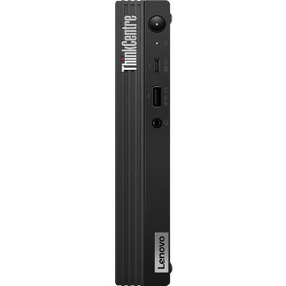 Lenovo ThinkCentre M90q Gen 3 11U5002SUS Desktop Computer - Intel Core i3 12th Gen i3-12100T Quad-core (4 Core) 2.20 GHz - 8 GB RAM DDR5 SDRAM - 128 GB M.2 PCI Express SSD - Tiny - Raven Black 11U5002SUS