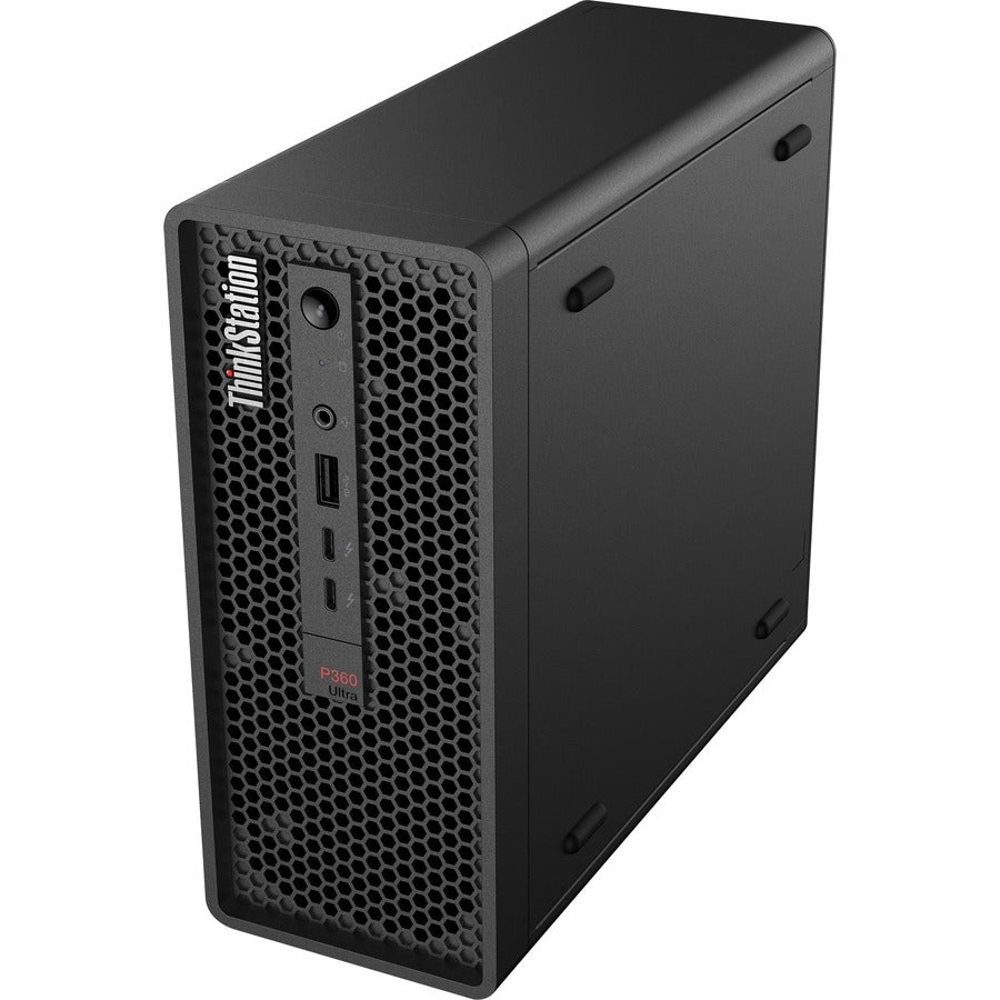 Lenovo ThinkStation P360 Ultra 30G10056US Workstation - 1 x Intel Core i7 Dodeca-core (12 Core) i7-12700 12th Gen 2.10 GHz - 32 GB DDR5 SDRAM RAM - 1 TB SSD - Ultra Small 30G10056US