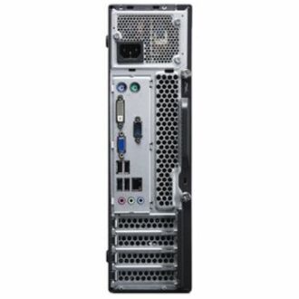 Lenovo ThinkCentre M71e 3134C4U Desktop Computer - Intel Pentium G850 Dual-core (2 Core) 2.90 GHz - 4 GB RAM DDR3 SDRAM - 250 GB HDD - Small Form Factor - Business Black 3134C4U