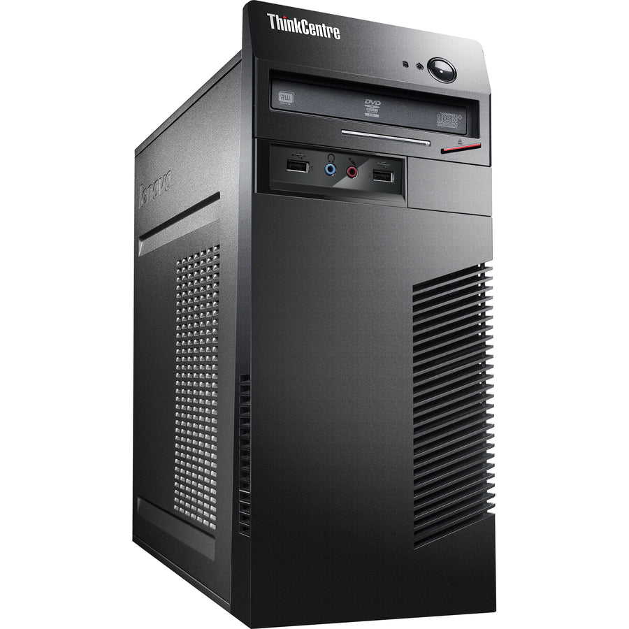 Lenovo ThinkCentre M72e 3597C5U Desktop Computer - Intel Pentium G850 Dual-core (2 Core) 2.90 GHz - 4 GB RAM DDR3 SDRAM - 500 GB HDD - Tower - Business Black 3597C5U