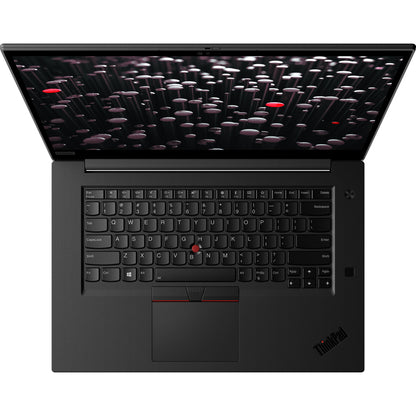 Lenovo ThinkPad P1 Gen 2 20QT0086US 15.6" Mobile Workstation - 1920 x 1080 - Intel Core i7 9th Gen i7-9850H Hexa-core (6 Core) 2.60 GHz - 16 GB Total RAM - 512 GB SSD - Midnight Black 20QT0086US