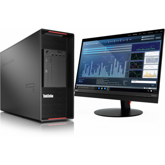 Lenovo ThinkStation P920 30BC007VUS Workstation - 1 x Intel Xeon Silver Deca-core (10 Core) 4210R 2.40 GHz - 32 GB DDR4 SDRAM RAM - 512 GB SSD - Tower 30BC007VUS