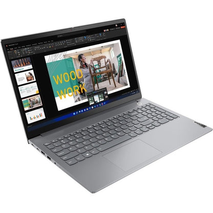 Lenovo ThinkBook 15 G4 ABA 21DL0053US 15.6" Touchscreen Notebook - Full HD - 1920 x 1080 - AMD Ryzen 5 5625U Hexa-core (6 Core) 2.30 GHz - 16 GB Total RAM - 8 GB On-board Memory - 256 GB SSD - Mineral Gray 21DL0053US