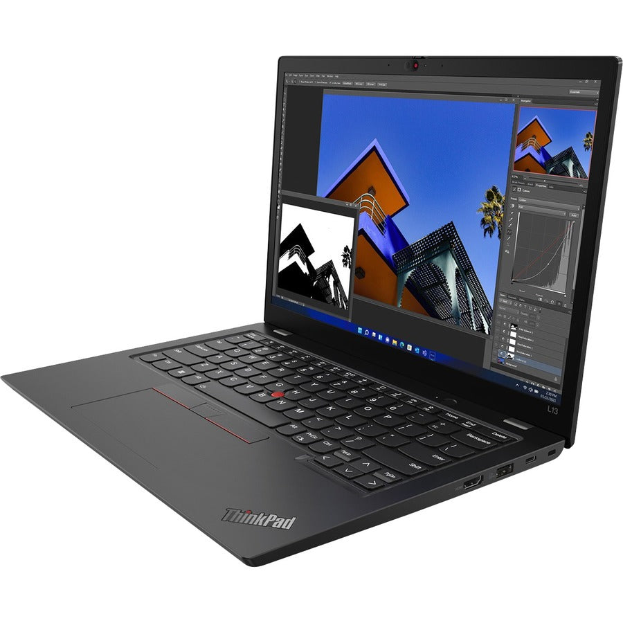 Lenovo ThinkPad L13 Gen 3 21B90010US 13.3" Touchscreen Notebook - WUXGA - 1920 x 1200 - AMD Ryzen 7 PRO 5875U 2 GHz - 16 GB Total RAM - 256 GB SSD 21B90010US