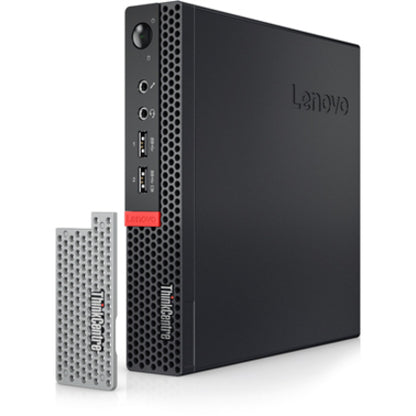 Lenovo ThinkCentre M710q 10MR0042US Desktop Computer - Intel Core i5 7th Gen i5-7400T 2.40 GHz - 8 GB RAM DDR4 SDRAM - 128 GB SSD - Tiny - Black 10MR0042US