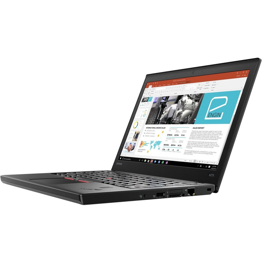 Lenovo ThinkPad A275 20KD0013US 12.5" Notebook - 1920 x 1080 - AMD A-Series A12-9800B Quad-core (4 Core) 2.70 GHz - 8 GB Total RAM - 256 GB SSD 20KD0013US