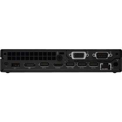 Lenovo ThinkCentre M90q 11CR006NUS Desktop Computer - Intel Core i5 10th Gen i5-10500 Hexa-core (6 Core) 3.10 GHz - 8 GB RAM DDR4 SDRAM - 256 GB M.2 PCI Express NVMe 4.0 x4 SSD - Tiny - Black 11CR006NUS