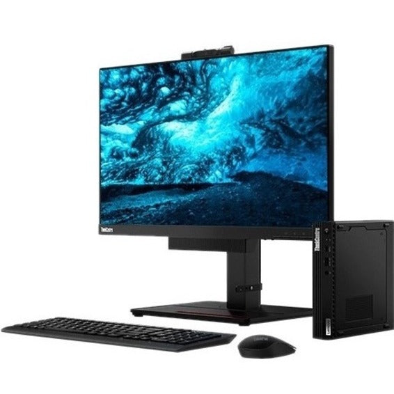 Lenovo ThinkCentre M90q 11CR006NUS Desktop Computer - Intel Core i5 10th Gen i5-10500 Hexa-core (6 Core) 3.10 GHz - 8 GB RAM DDR4 SDRAM - 256 GB M.2 PCI Express NVMe 4.0 x4 SSD - Tiny - Black 11CR006NUS