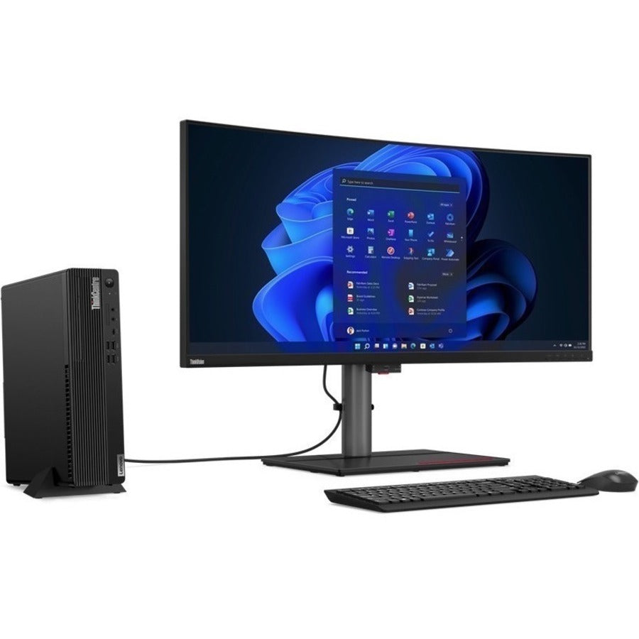 Lenovo ThinkCentre M90s Gen 3 11TT000LUS Desktop Computer - Intel Core i7 12th Gen i7-12700 Dodeca-core (12 Core) - 16 GB RAM DDR5 SDRAM - 1 TB NVMe M.2 PCI Express PCI Express NVMe 3.0 x2 SSD - Small Form Factor - Black 11TT000LUS