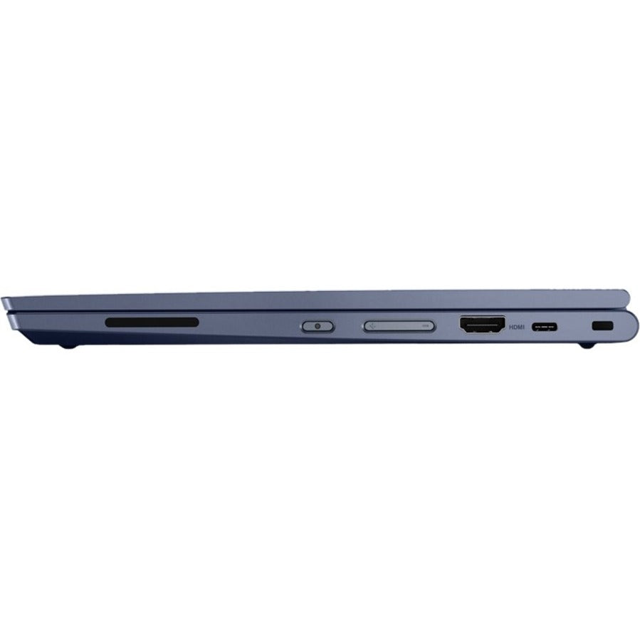 Lenovo ThinkPad C13 Yoga Gen 1 20UX000LUS 13.3" Touchscreen Convertible 2 in 1 Chromebook - Full HD - 1920 x 1080 - AMD 3150C Dual-core (2 Core) 2.40 GHz - 4 GB Total RAM - 32 GB Flash Memory - Abyss Blue 20UX000LUS