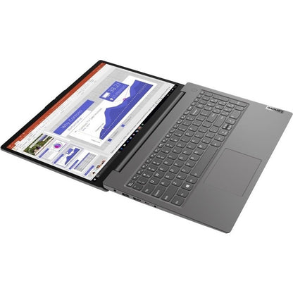 Lenovo V15-ALC 82KD00DHUS 15.6" Notebook - Full HD - 1920 x 1080 - AMD Ryzen 5 5500U Hexa-core (6 Core) 2.10 GHz - 8 GB Total RAM - 512 GB SSD - Black 82KD00DHUS