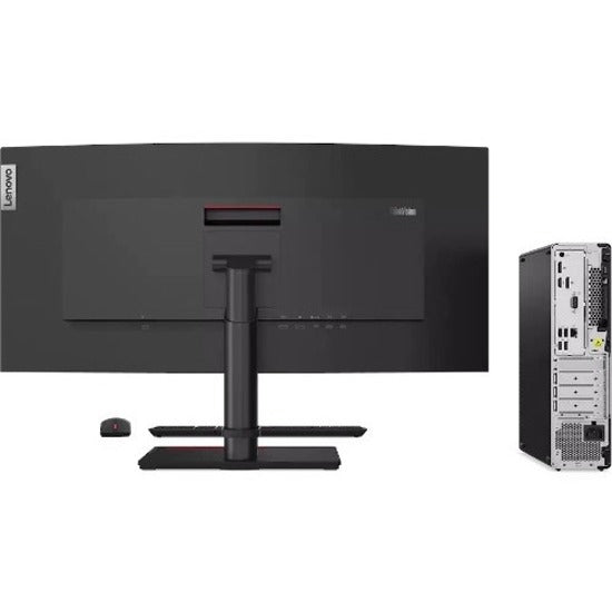 Lenovo ThinkCentre M75s Gen 2 11JB002VUS Desktop Computer - AMD Ryzen 7 PRO 4750G Octa-core (8 Core) 3.60 GHz - 16 GB RAM DDR4 SDRAM - 256 GB M.2 PCI Express NVMe x4 SSD - Small Form Factor - Black 11JB002VUS