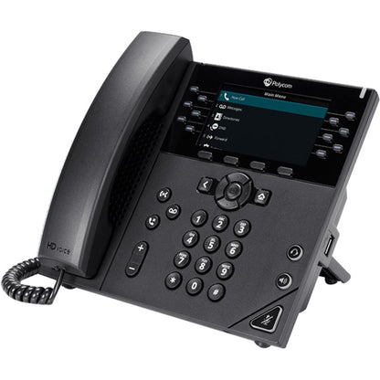 Poly 450 IP Phone - Corded - Corded - Desktop, Wall Mountable - TAA Compliant 2200-48842-001