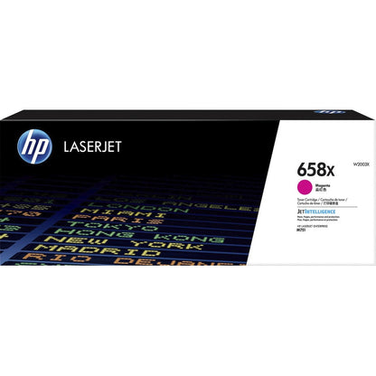 HP 658X (W2003X) Original High Yield Laser Toner Cartridge - Magenta - 1 Each W2003X