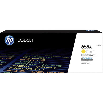 HP 659A (W2012A) Original High Yield Laser Toner Cartridge - Yellow - 1 Each W2012A