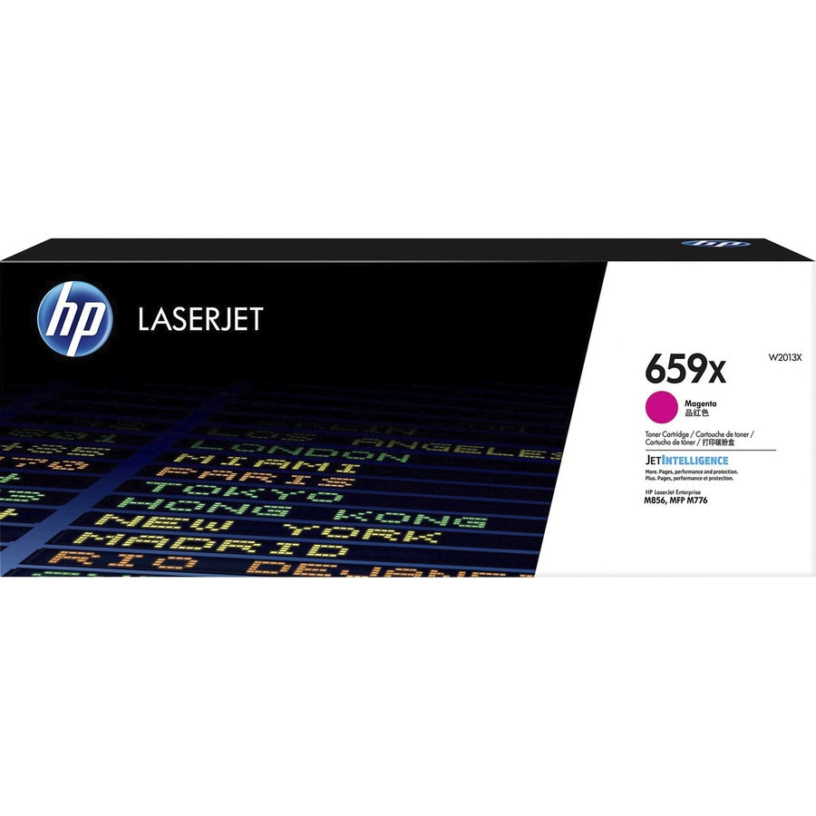 HP 659X (W2013X) Original High Yield Laser Toner Cartridge - Magenta - 1 Each W2013X