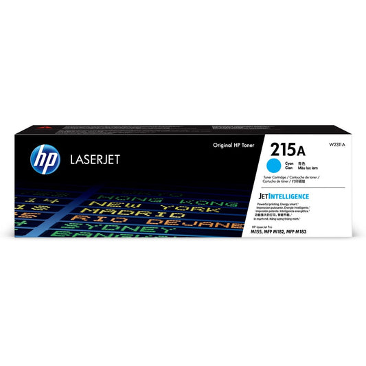 HP 215A Original Standard Yield Laser Toner Cartridge - Single Pack - Cyan - 1 Each W2311A