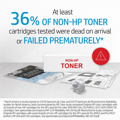 HP 508X (CF360X) Original High Yield Laser Toner Cartridge - Single Pack - Black - 1 Each CF360X