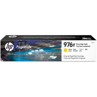 HP 976Y (L0R07A) Original Extra High Yield Page Wide Ink Cartridge - Yellow - 1 Each L0R07A