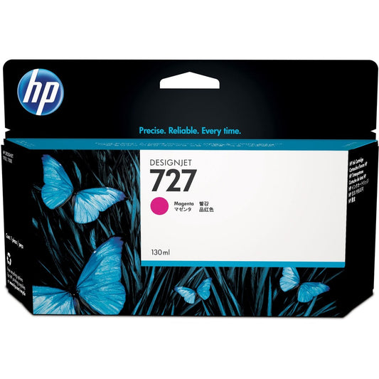 HP 727 (B3P20A) Original Standard Yield Inkjet Ink Cartridge - Single Pack - Magenta - 1 Each B3P20A