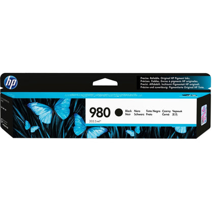 HP 980 (D8J10A) Original Inkjet Ink Cartridge - Single Pack - Black - 1 Each D8J10A