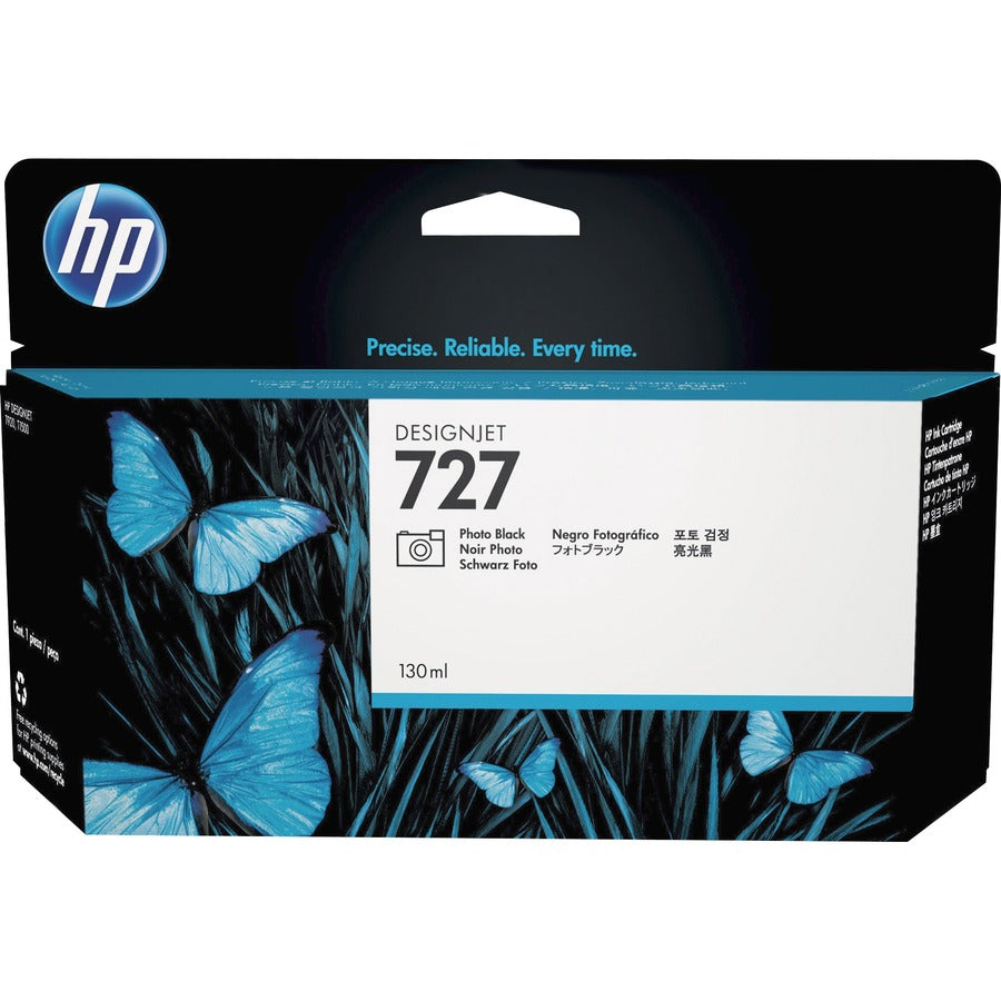 HP 727 (B3P23A) Original Standard Yield Inkjet Ink Cartridge - Single Pack - Photo Black - 1 Each B3P23A