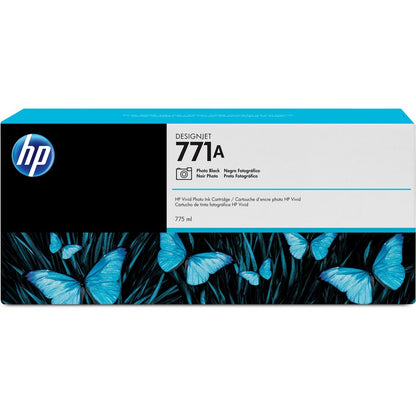 HP 771A (B6Y21A) Original Inkjet Ink Cartridge - Single Pack - Photo Black - 1 Each B6Y21A