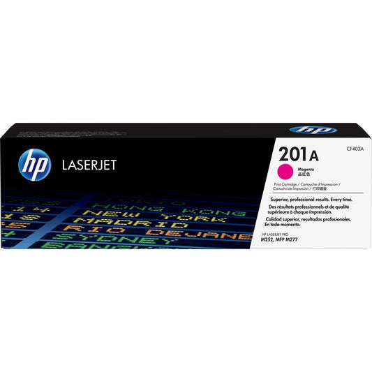 HP 201A Original Laser Toner Cartridge - Magenta - 1 / Pack CF403A