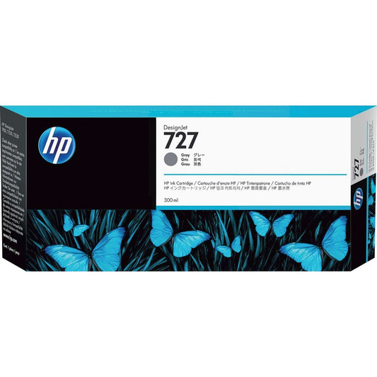 HP 727 (F9J80A) Original Inkjet Ink Cartridge - Gray - 1 Each F9J80A