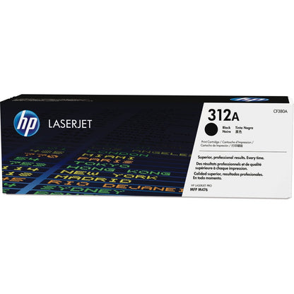 HP 312A Original Laser Toner Cartridge - Black Pack CF380A