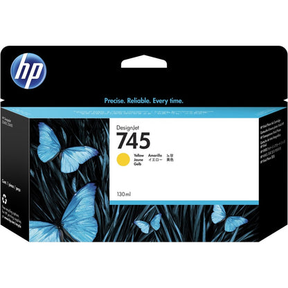 HP 745 Original Standard Yield Inkjet Ink Cartridge - Yellow - 1 Pack F9J96A