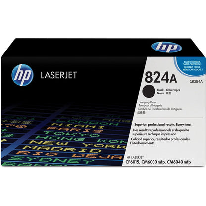 HP 824A (CB384A) Black Original LaserJet Image Drum - Single Pack CB384A