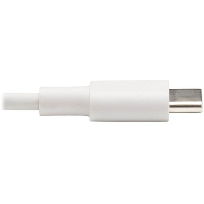 Tripp Lite USB-C to Lightning Cable (M/M), White, 3 ft. (0.9 m) M102-003-WH