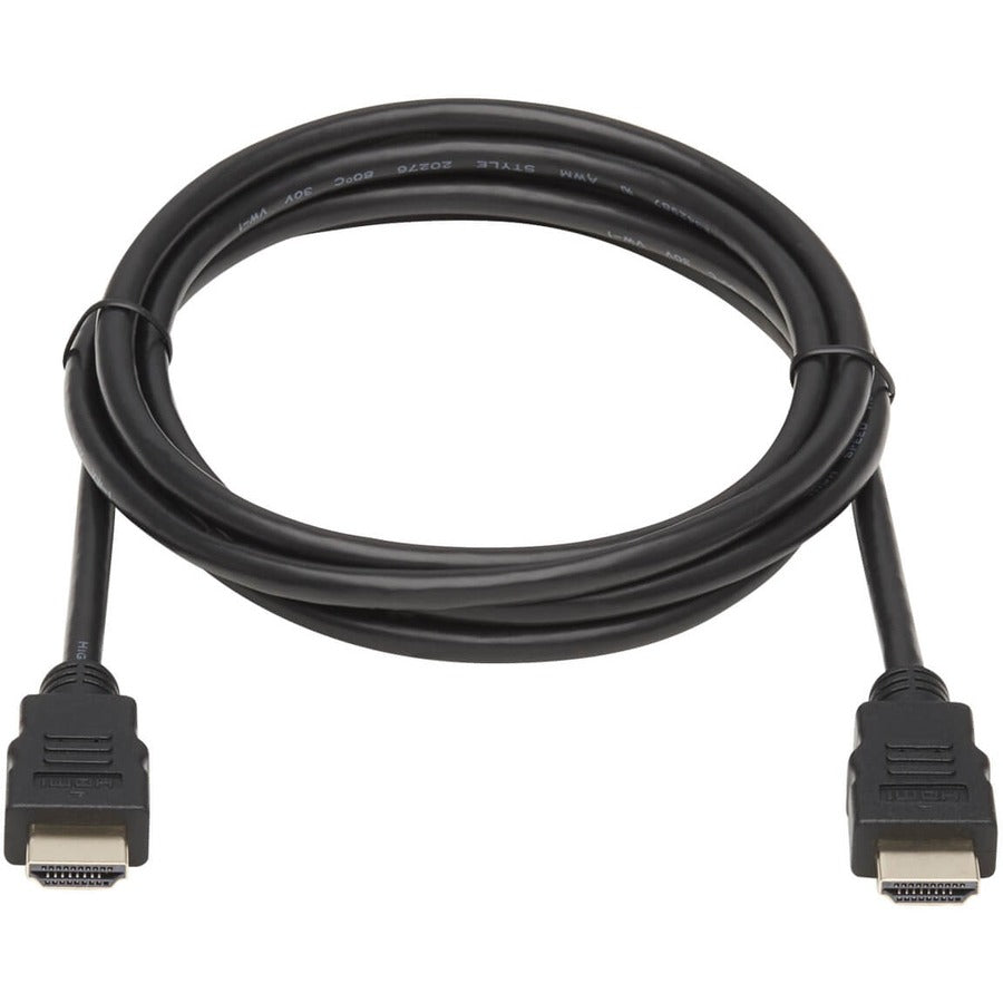 Tripp Lite High-Speed HDMI Antibacterial Cable (M/M), UHD 4K, 4:4:4, Black, 6 ft. P568AB-006