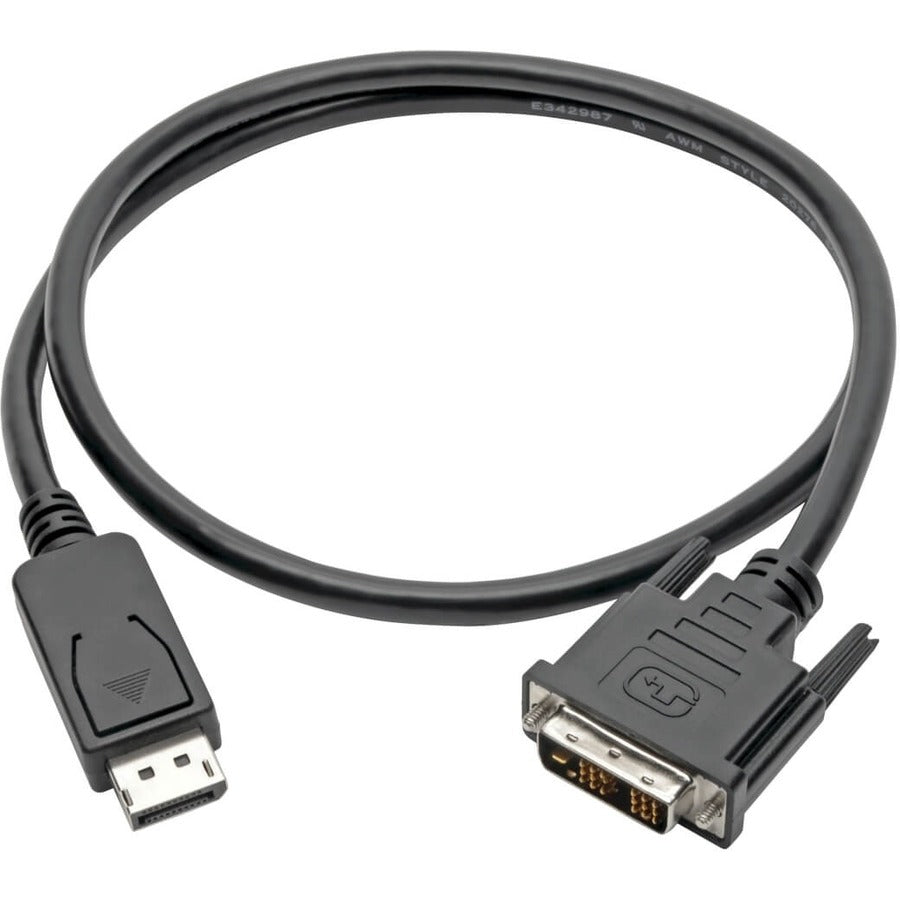 Tripp Lite P581-003 DisplayPort/DVI-D Video Cable P581-003