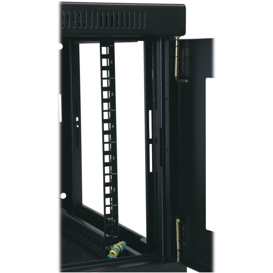 Tripp Lite SmartRack 6U Low-Profile Switch-Depth-Plus Wall-Mount Rack Enclosure Cabinet SRW6UDP