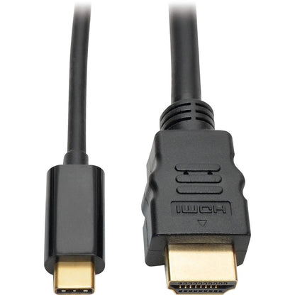 Tripp Lite USB C to HDMI Adapter Cable (M/M), 3840 x 2160 (4K x 2K) @ 30 Hz, 6 ft U444-006-H