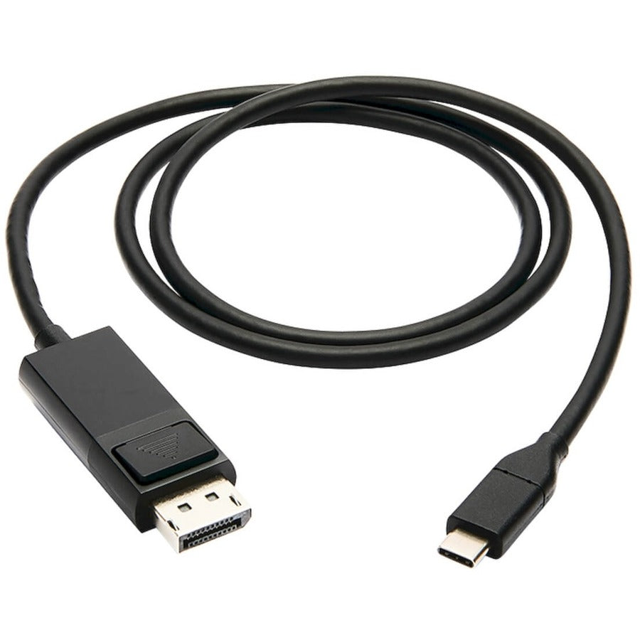 Tripp Lite U444-003-DP-BE USB-C to DisplayPort Adapter, M/M, Black, 3 ft. U444-003-DP-BE