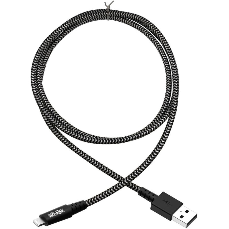 Tripp Lite Heavy-Duty USB Sync/Charge Cable with Lightning Connector, 6 ft. (1.8 m) M100-006-HD