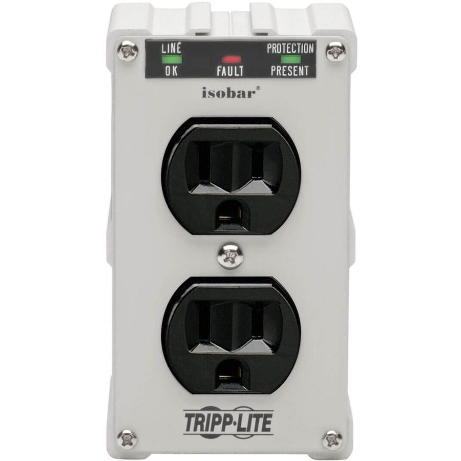 Tripp Lite Isobar ISOBLOK2-0 2-Outlets Surge Suppressor/Protector IBLOK2-0