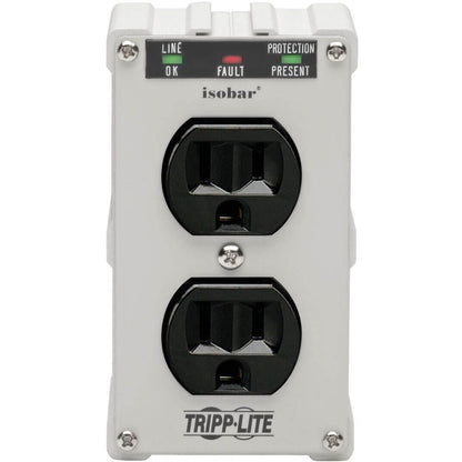 Tripp Lite Isobar ISOBLOK2-0 2-Outlets Surge Suppressor/Protector IBLOK2-0