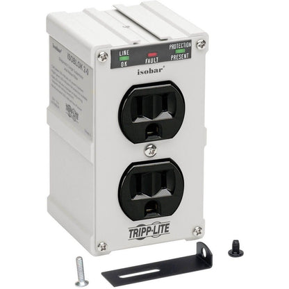 Tripp Lite Isobar ISOBLOK2-0 2-Outlets Surge Suppressor/Protector IBLOK2-0