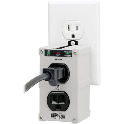 Tripp Lite Isobar ISOBLOK2-0 2-Outlets Surge Suppressor/Protector IBLOK2-0