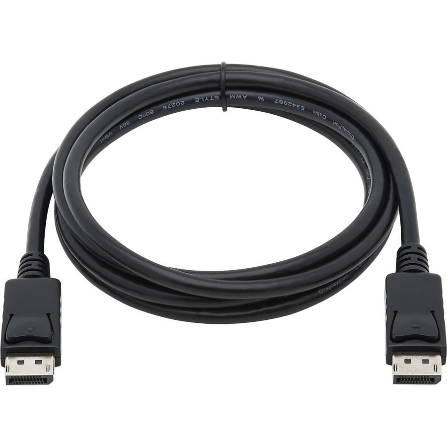 Tripp Lite P580AB-006 High-Speed DisplayPort Antibacterial Cable, M/M, Black, 6 ft. P580AB-006