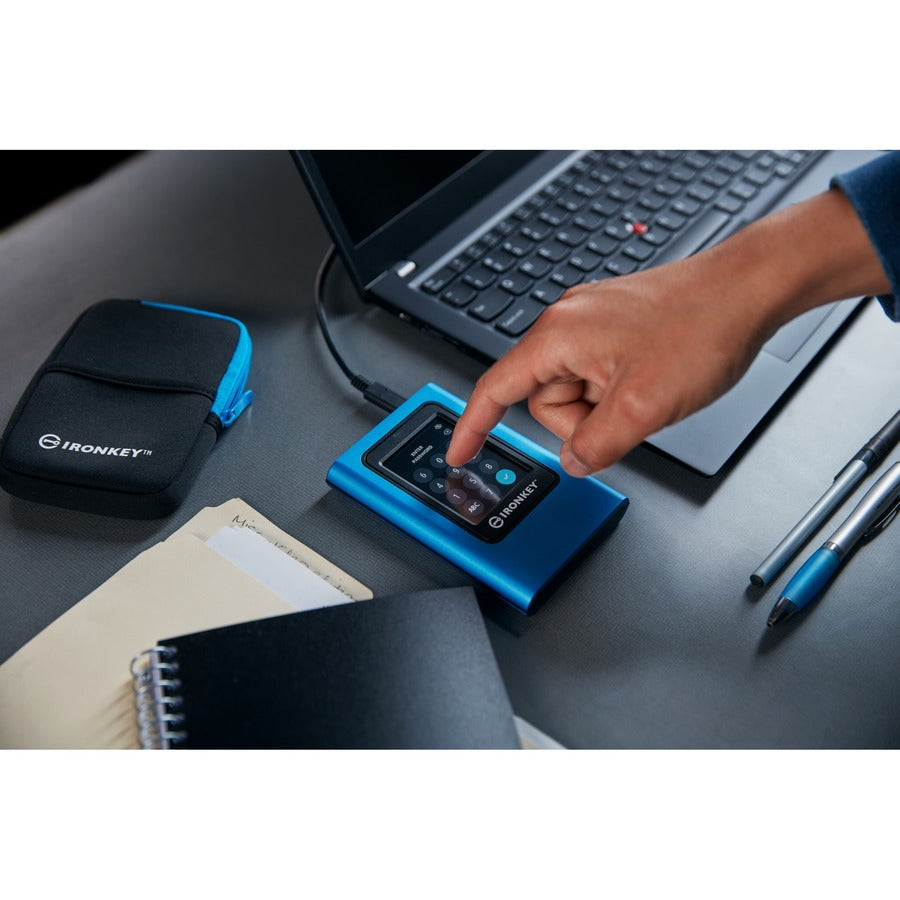 Kingston Vault Privacy 80 IKVP80ES/1920G 1.88 TB Portable Solid State Drive - External IKVP80ES/1920G